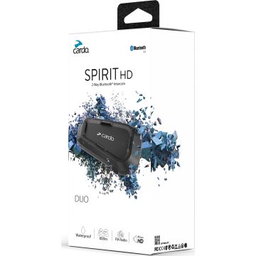 Bluetooth Intercom Cardo SPIRIT HD double 2 pilots up to 600 m