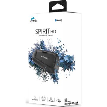 Bluetooth intercom Cardo SPIRIT HD single 2 pilots up to 600 m