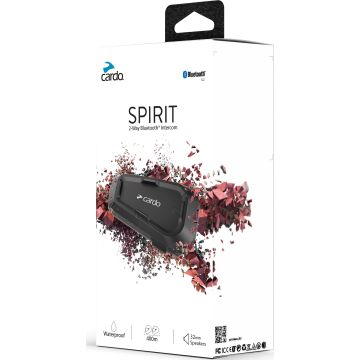 Bluetooth intercom Cardo SPIRIT single 2 pilots up to 600 m