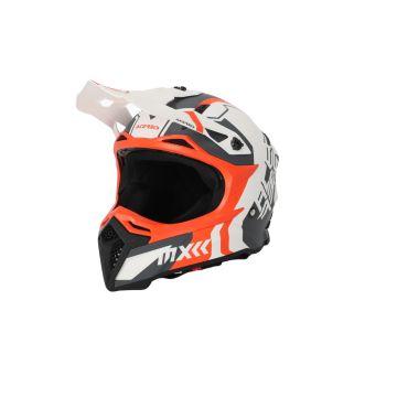 Acerbis Profile 5 Cross Helmet White Orange