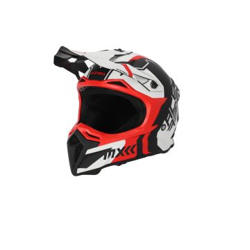 Acerbis Profile 5 Cross Helmet White Red