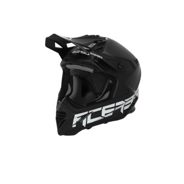 Acerbis X-Track 2206 cross helmet fiber Black 2