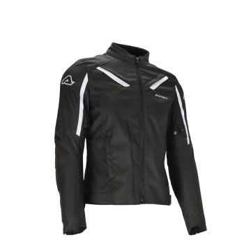 Acerbis X-MAT Motorcycle Jacket Black White