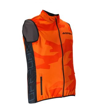 Windproof Vest Acerbis SOFTSHELL X-WIND Orange