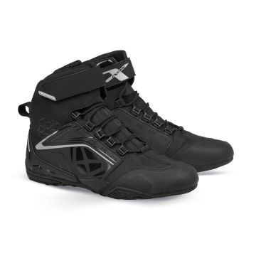 Ixon Killer WP women motorcycle Shoes black silver