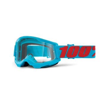 100% Strata 2 summit cross goggle clear lens