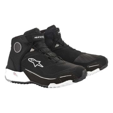 Alpinestars CR-X DRYSTAR motorcycle shoes Black White