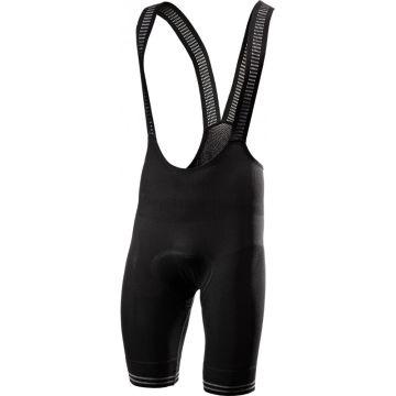 Sixs CLIMA BIB M short leg underwear dungarees Black Gray