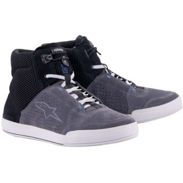 Scarpe moto estive Alpinestars Chrome Air Nero Grigio Blu