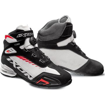 Ixon BULL VENTED shoes black white red