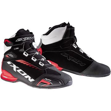 Ixon BULL WP shoes Black White Red