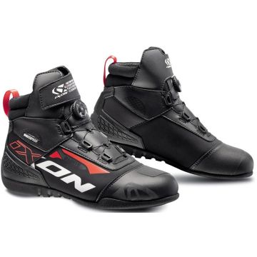 Ixon RANKER WP motorcycle shoes Black White Red