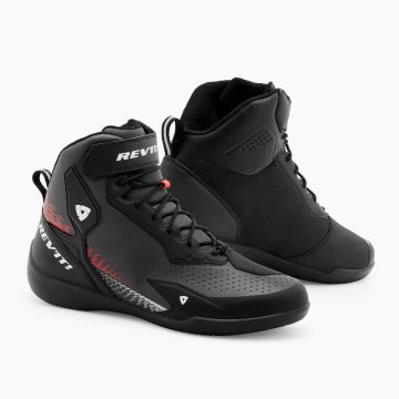 Rev'it G-Force 2 Black Neon Red motorcycle shoes