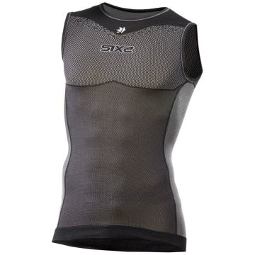 SIXS Sleeveless SML BT Black carbon