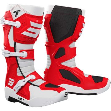 Shot Race 6 cross boots Red