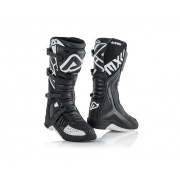 Acerbis X-Team cross boots Black White