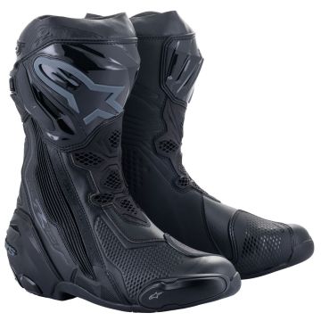 Alpinestars SUPERTECH R motorcycle boots Black Black