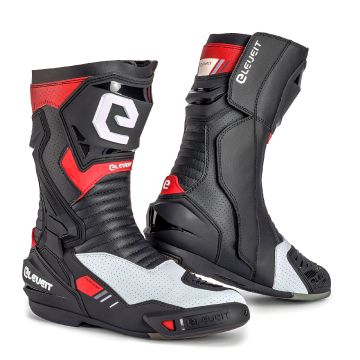 Summer motorcycle racing boots Eleveit S MIURA EVO AIR Black White