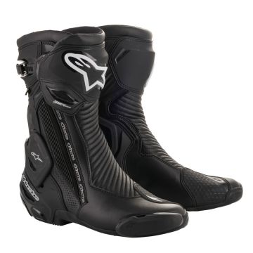 Alpinestars SMX PLUS V2 GORETEX Road Racing Boots Black Silver