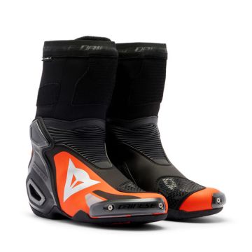 Dainese Axial 2 Racing Boots 2 Black Red Fluo