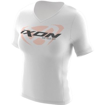 Ixon UNIT LADY T-shirt White Black Orange