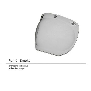 Smoked visor 3 bubble buttons Carburo