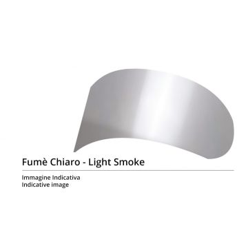 Visor light smoke Ls2 for OF562