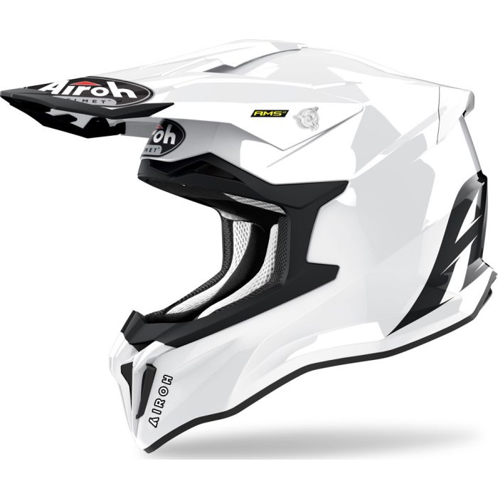 Airoh Strycker Color cross helmet white gloss