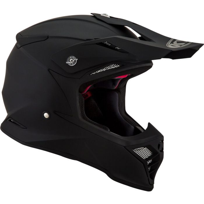 Kyt SKYHAWK PLAIN cross helmet Matt Black