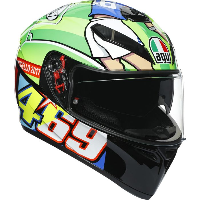 AGV K3 SV MPLK TOP ROSSI MUGELLO 2017 full face helmet