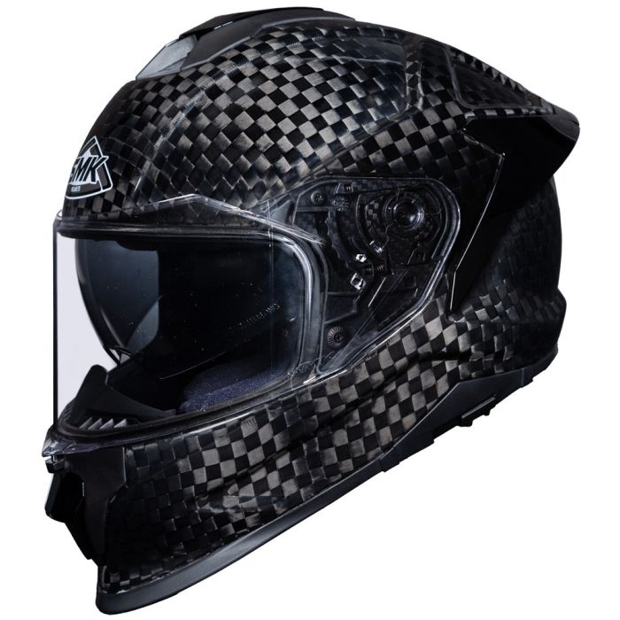 SMK TITAN CARBON full face helmet carbon Black