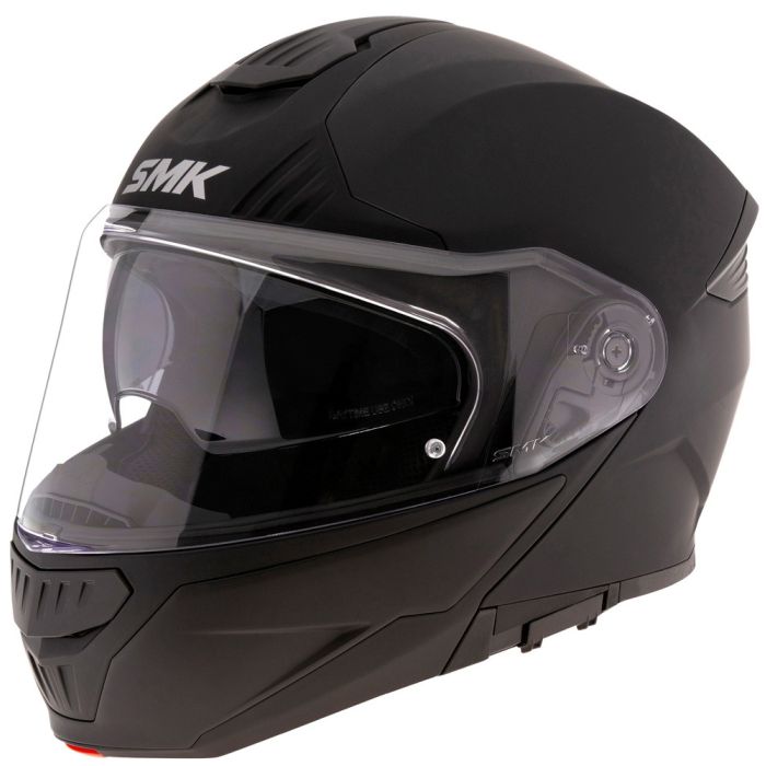 SMK GULLWING UNICOLOUR modular helmet Black