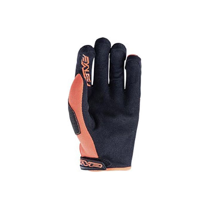Five MXF3 Kid cross gloves Black Fluo Orange