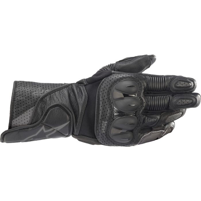 Alpinestars SP-2 V3 summer leather sport gloves Black Anthracite