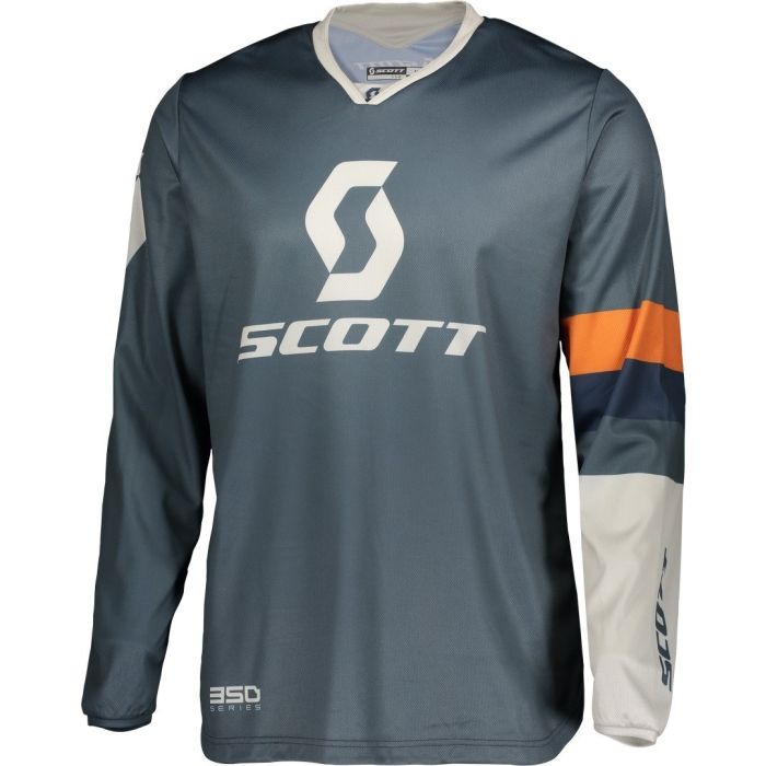 SCOTT 350 Track cross jersey blue orange