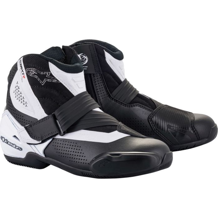 Alpinestars SMX-1 R V2 VENTED summer shoes Black White
